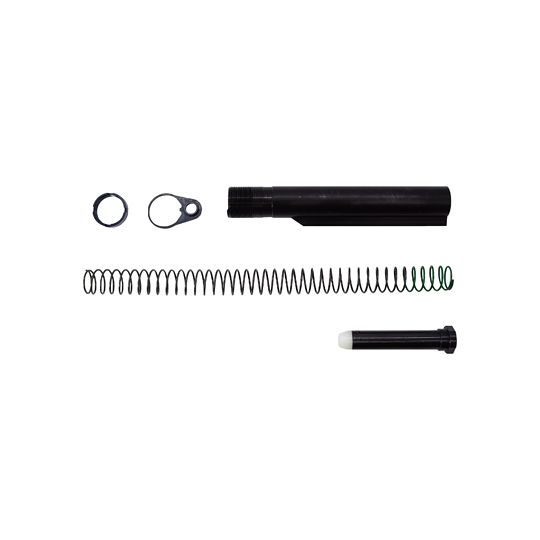 CMC Triggers Mil Spec Buffer Tube Kit for AR-15, Black, Anodized Finish