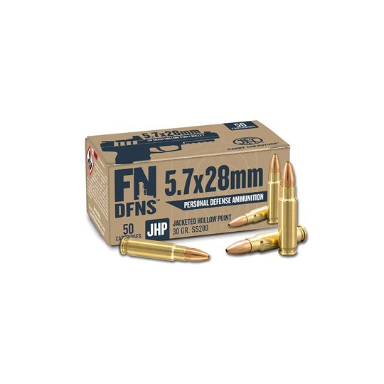 FN America 5.7X28MM 30 Grain Jacketed Hollow Point – 50rd Box