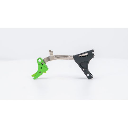 G-Flex Reflex Trigger for Glock GEN3 with Zombie Green Trigger Shoe