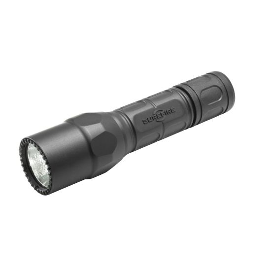 Surefire, G2X Pro Flashlight, Dual-Output LED, 15/600 Lumens, Dual-output Tailcap Click Switch, 2x CR123 Batteries, Black