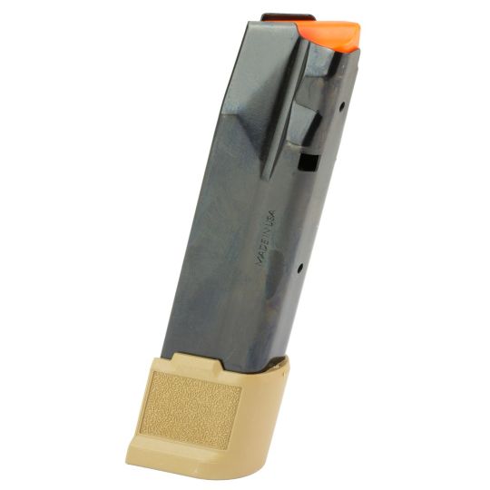 Sig Sauer 9MM 21RD Steel Magazine Fits P365 XMacro Coyote Base