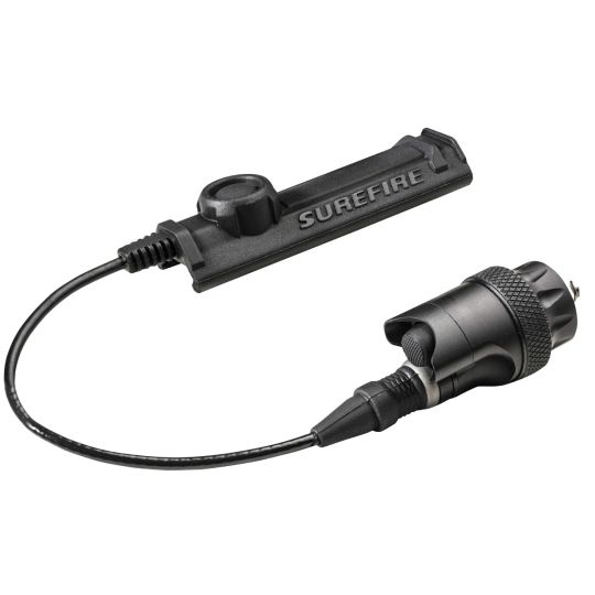 Surefire, Remote Switch, Scoutlight, Dual Sw/Tail Cap Assy For M6XX Scoutlight Series, Includes SR07 Rail Tape Switch, Black