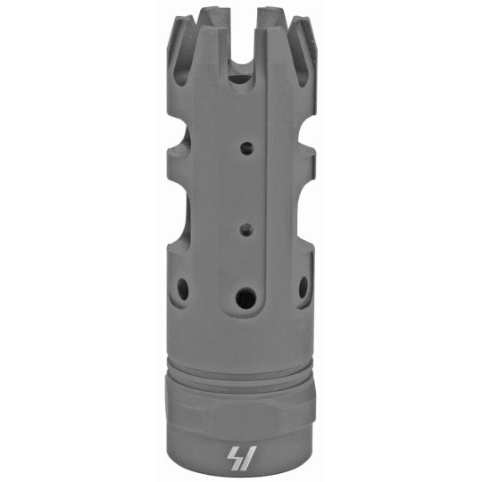 Strike Industries, King Comp, Compensator, 223 Rem/556NATO, Black, 1/2X28