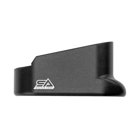 Sylvan Arms, Sylvan +2 Magazine Extension, Fits Glock 43, Anodized Finish, Black