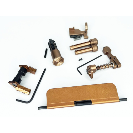 PT Parts AR-15 Upper / Lower Color Parts Kit - Copper
