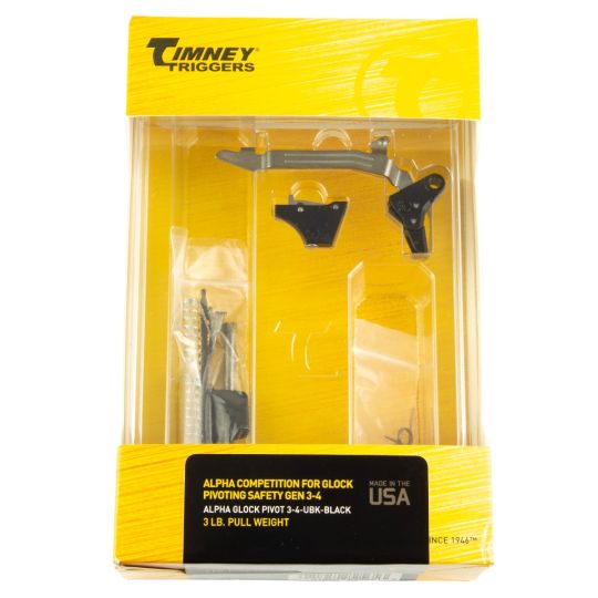 Timney Pivot Trigger Kit for GLOCK Gen 3/4, 2.5-3 LB Pull