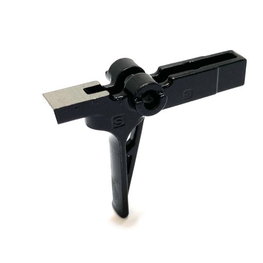 PTI Parts AR-15 Trigger - Mil-Spec SKELETON Flat - BLACK