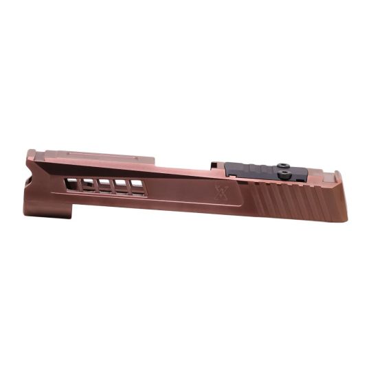 True Precision, Axiom Slide, Fits P365XL, Copper TiCN Finish, RMS Optic Cut & Cover Plate