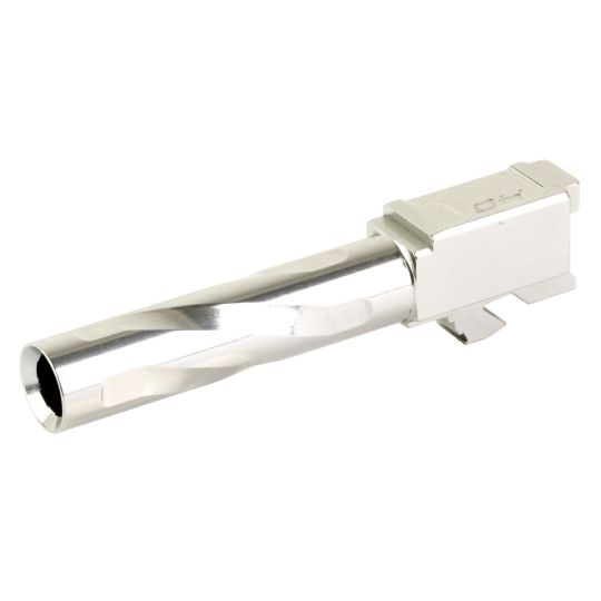 Zaffiri Precision, Pistol Barrel, 40 S&W, 3.9", Stainless Finish, Silver, For Glock 23 Gen 1-3